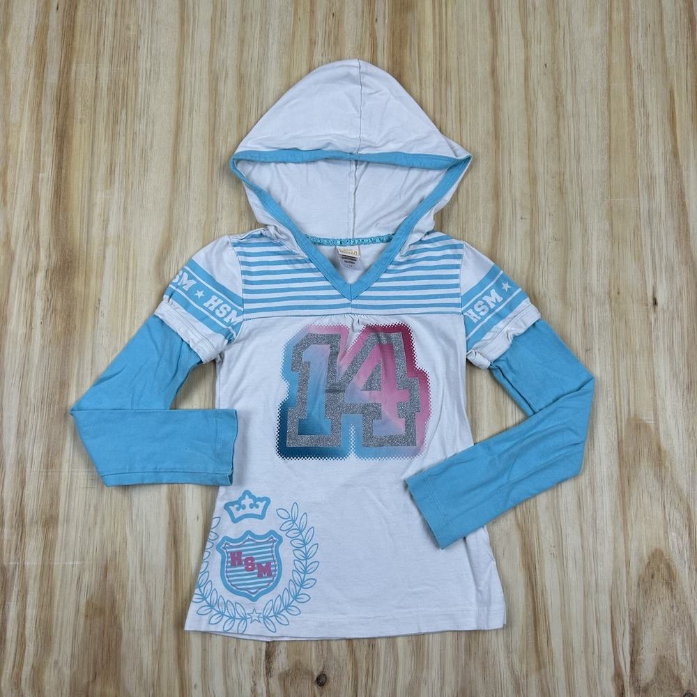 Disney High School Musical 2 Hoodie 7/8 Full‎ Zip Graphic Y2K VTG Rare